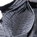 PRADA Hand Bag Nylon Black Silver Auth 158483-22