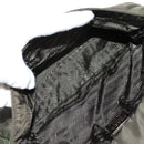 PRADA Shoulder Bag Nylon Khaki Silver Auth 158484-11