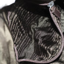 PRADA Shoulder Bag Nylon Khaki Silver Auth 158484-26