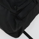 PRADA Backpack Nylon Black Silver Auth 158485-12