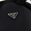 PRADA Backpack Nylon Black Silver Auth 158485-16