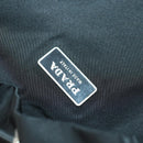 PRADA Backpack Nylon Black Silver Auth 158485-20