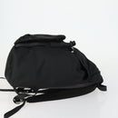 PRADA Backpack Nylon Black Silver Auth 158485-4