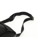 PRADA Shoulder Bag Nylon Silver Black Auth 158486-15