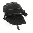 PRADA Shoulder Bag Nylon Silver Black Auth 158486-23