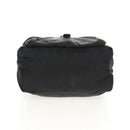 PRADA Shoulder Bag Nylon Silver Black Auth 158487-6