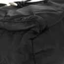 PRADA Shoulder Bag Nylon Silver Black Auth 158487-16