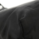 PRADA Shoulder Bag Nylon Silver Black Auth 158487-18
