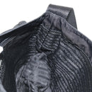 PRADA Shoulder Bag Nylon Silver Black Auth 158487-28