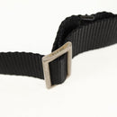 PRADA Shoulder Bag Nylon Silver Black Auth 158487-14
