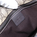 GUCCI GG Supreme Tote Bag PVC Leather Beige 211138 Auth 158488-19