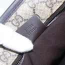 GUCCI GG Supreme Tote Bag PVC Leather Beige 211138 Auth 158488-12