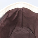 GUCCI GG Supreme Tote Bag PVC Beige Silver 114595 Auth 158492-18