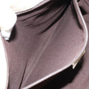 GUCCI GG Supreme Tote Bag PVC Beige Silver 114595 Auth 158492-21