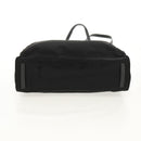 PRADA Tote Bag Nylon Black Silver Auth 158494-5