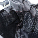 PRADA Tote Bag Nylon Black Silver Auth 158494-24