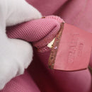 PRADA Tote Bag Canvas Pink Auth 158495-18