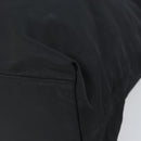 PRADA Tote Bag Nylon Black Silver Auth 158496-9