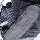 PRADA Tote Bag Nylon Black Silver Auth 158496-11