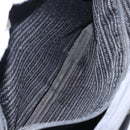 PRADA Tote Bag Nylon Black Silver Auth 158496-23