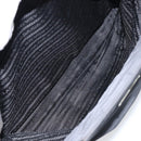 PRADA Tote Bag Nylon Black Silver Auth 158496-24