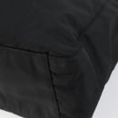 PRADA Tote Bag Nylon Black Silver Auth 158497-9