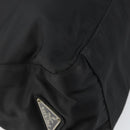 PRADA Tote Bag Nylon Black Silver Auth 158497-14