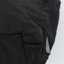 PRADA Tote Bag Nylon Black Silver Auth 158497-15