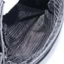 PRADA Tote Bag Nylon Black Silver Auth 158497-23