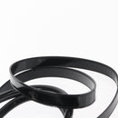 GUCCI Hand Bag Enamel 2way Black Gold Auth 158500-15