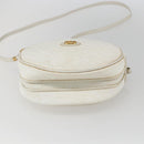 GUCCI Micro GG Supreme Shoulder Bag Leather White Gold 007 115 0088 Auth 158504-9