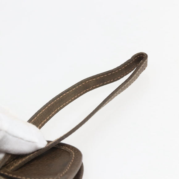 GUCCI GG Supreme Clutch Bag PVC Beige 67 039 5465 Auth 158505