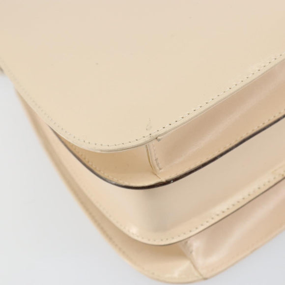 GUCCI Shoulder Bag Leather Pink Silver 007 406 0259 Auth 158508