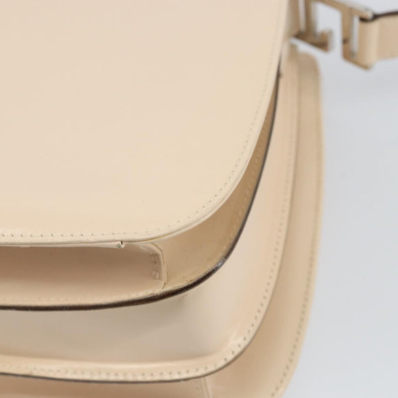 GUCCI Shoulder Bag Leather Pink Silver 007 406 0259 Auth 158508