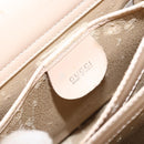 GUCCI Shoulder Bag Leather Pink Silver 007 406 0259 Auth 158508-14