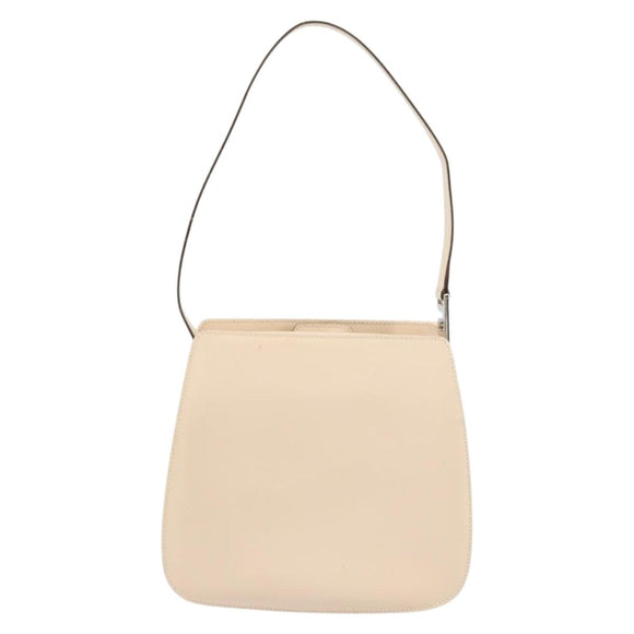 GUCCI Shoulder Bag Leather Pink Silver 007 406 0259 Auth 158508