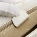 GUCCI Flora Shoulder Bag Canvas Beige Gold Auth 158509-21