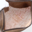 GUCCI GG Supreme Web Sherry Line Clutch Bag PVC Beige Gold 89 01 012 Auth 158514-14