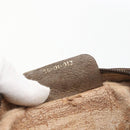 GUCCI GG Supreme Web Sherry Line Clutch Bag PVC Beige Gold 89 01 012 Auth 158514-17