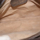 GUCCI GG Supreme Web Sherry Line Bag PVC Beige Gold 41 001 4085 Auth 158517-17