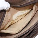 GUCCI GG Supreme Web Sherry Line Bag PVC Beige Gold 41 001 4085 Auth 158517-25