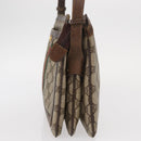 GUCCI GG Supreme Web Sherry Line Bag PVC Beige Gold 41 001 4085 Auth 158517-4