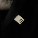 PRADA Accessory Pouch Nylon Black Silver Auth 158519V-20