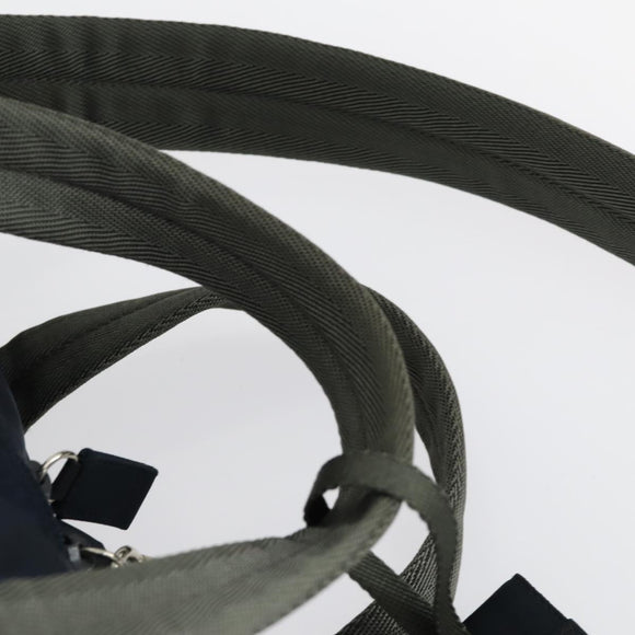 PRADA Sports Boston Bag Nylon 2way Navy Red Auth 158522