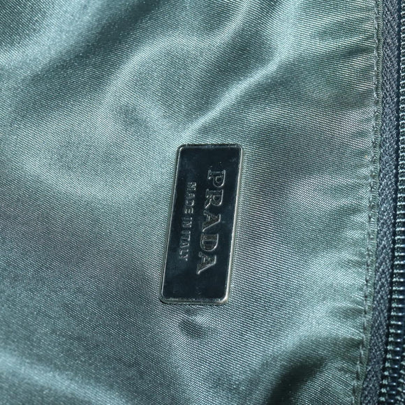 PRADA Sports Boston Bag Nylon 2way Navy Red Auth 158522