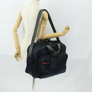 PRADA Sports Boston Bag Nylon 2way Navy Red Auth 158522-27