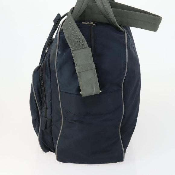 PRADA Sports Boston Bag Nylon 2way Navy Red Auth 158522