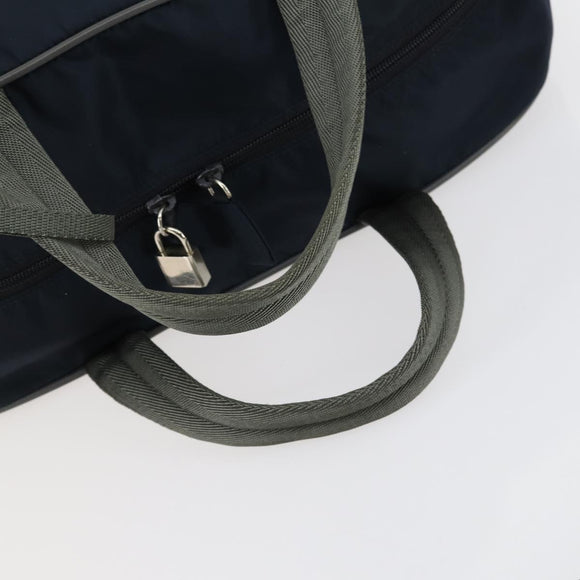 PRADA Sports Boston Bag Nylon 2way Navy Red Auth 158522