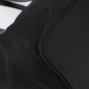 PRADA Tote Bag Nylon Black Silver Auth 158523-14