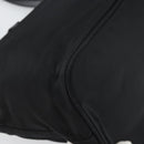 PRADA Tote Bag Nylon Black Silver Auth 158523-16